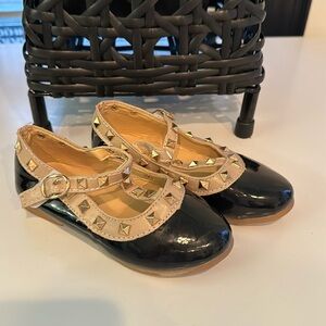 Toddler Girls Studded Mary Jane’s